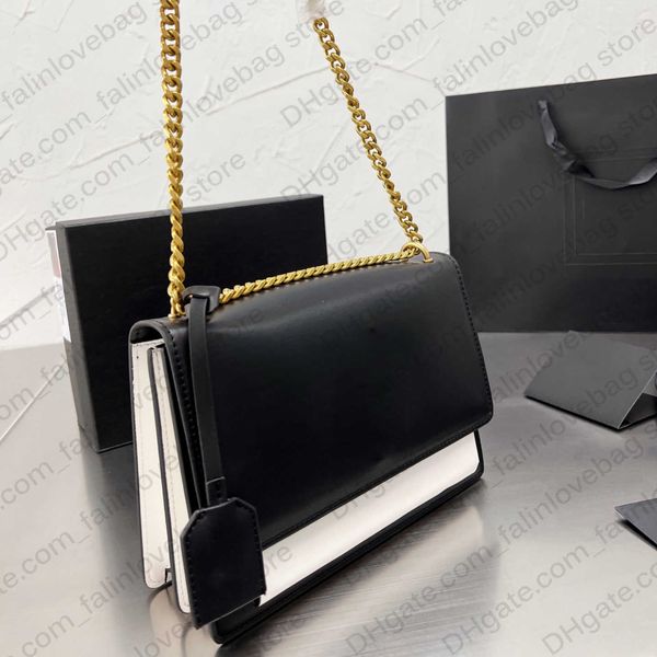 

shoulder bags sunset luxury designer tote sunset women's ring woc crossbody genuine leather handbag wallet purses caviar envelope clutc