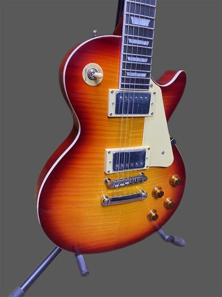 

standard electric guitar, custom shop, 1963,r9, tiger flame les pick, 59, seller