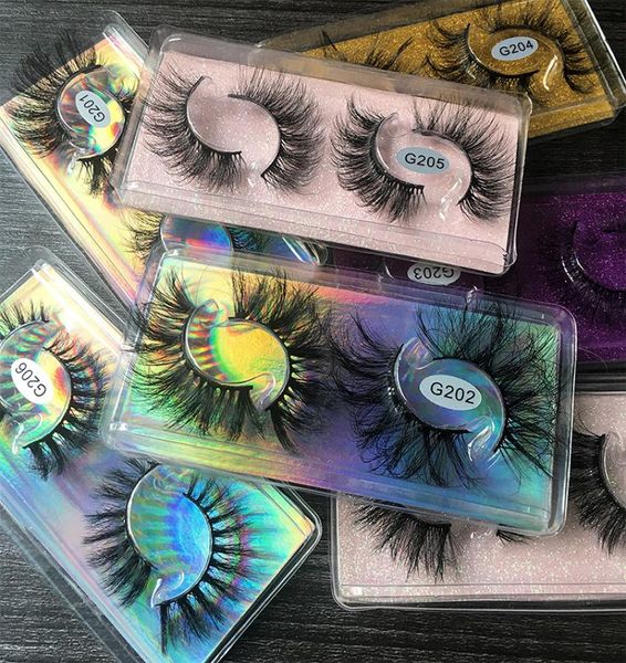 

2 pairs 8d mink false eyelashes natural wispy fluffy dramatic volume fake lashes extension handmade cruelty eyelash4796880