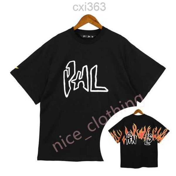 

mens designer pa t-shirt luxury brand t shirts print letter palms tees womens angles short sleeve casual crew neck clothing clothes s-xlkd0, White;black