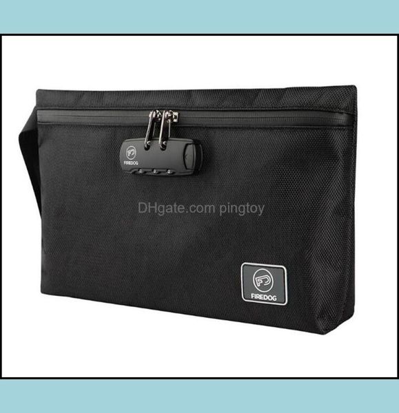 

outdoor bags sports outdoorsfiredog smell proof bag carbon lined 1680d smoking tobao pouch with lock large storage for herb odor2794763
