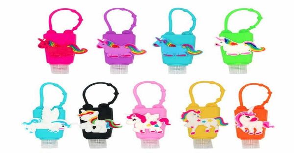 

empty mixed kids hand sanitizer travel size holder keychain carriers 81 fl oz flip cap reusable empty portable bottles1022335