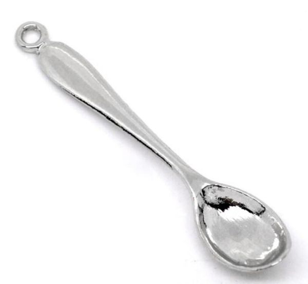 

tone spoon charms pendants jewelry making findings wjl282206546583, Bronze;silver