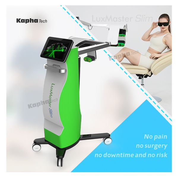 

emerald green diode light 10d cold laser therapy body sculpting machine