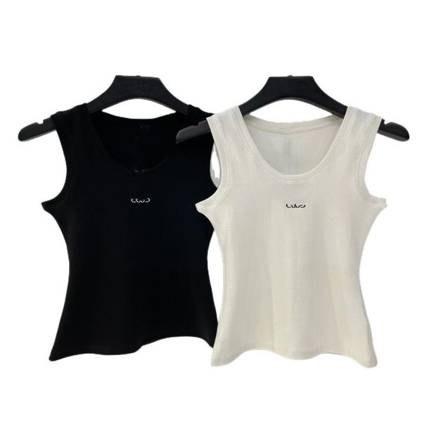 

womens sport designer women clothe knits tanks party soft printing pattern embroidery black white woman clothing luxury dating required cl
