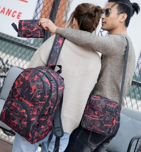 

out door outdoor bags camouflage travel backpack computer bag oxford brake chain middle school student many colors mix xsd1002 wat3848863