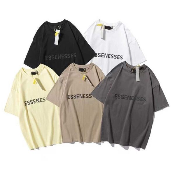 

ess fashion men women friends t shirt cotton tshirts skateboard hip hop oversized high street couples clothing size leisure23ess, White;black