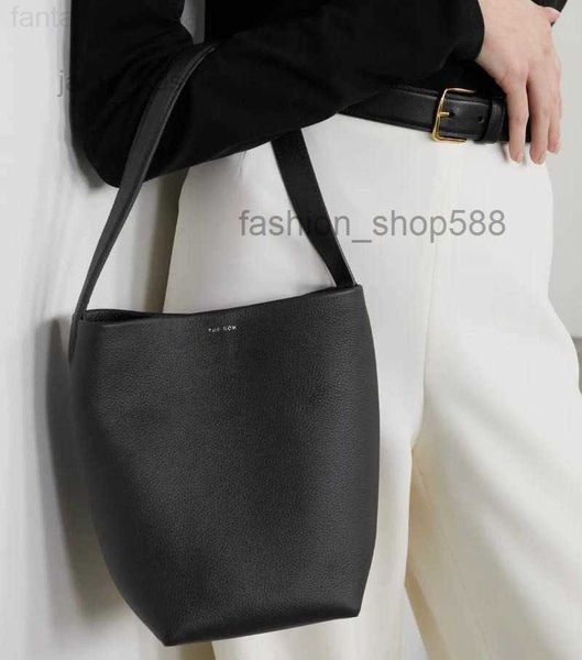 

the row row evening bags bucket bag spring the r n/s park medium size cowhide genuine leather classic tote designer