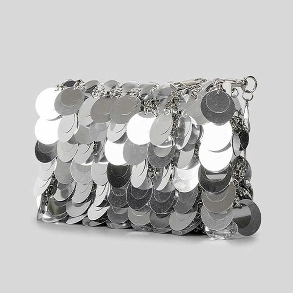 

shoulder bags glitter chain dinner bag luxury designer handbag purse for women new fashion sequin crossbody 230530