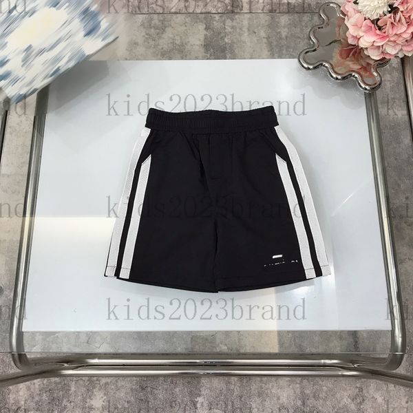 

fashion kids designer quick-dry sports shorts fabric shorts summer swim shorts brand boys beach short pants grid inside children swimming pa, Black