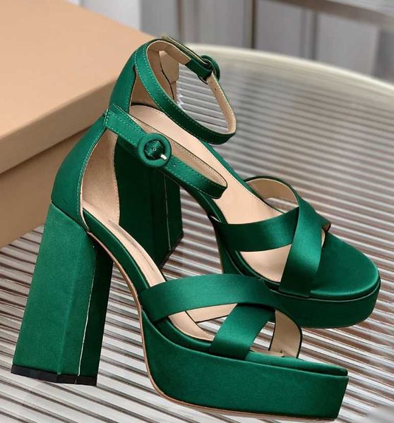 

platform pumps sandals sheridan heeled chunky block heels cross women's luxury designers leather outsole evening party shoes factory fo, Black