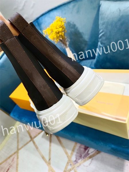 

new luxurys fashion quality women genuine leather platform shoes womens outdoor mens designer casual trainers sneakers, Black