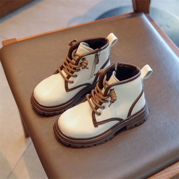 

boots children' fashion girls and boys 1-6 years old shoes children' snow children' soft-soled high-sneakers, Black;grey