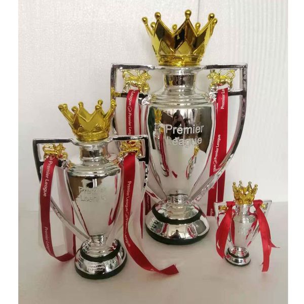 

decorative objects figurines football trophy soccer champion fan souvenir europe award league trophy model european decoration crafts miniat