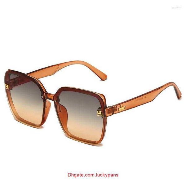 

sunglasses 2023 black retro h big face frame ow68, White;black