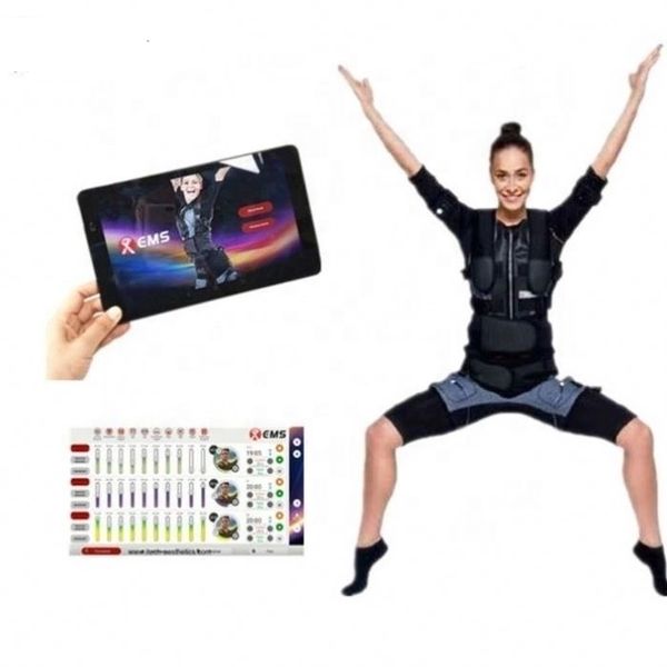

manufacture supply wireless ems fitness machine training suit ems for miha bodytec ems training studio