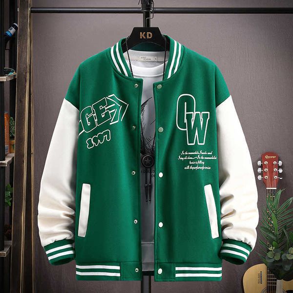 

teenager spring and autumn coat boys 13 junior high school students 14 handsome baseball suits 15 year old boys' xznd, Gray