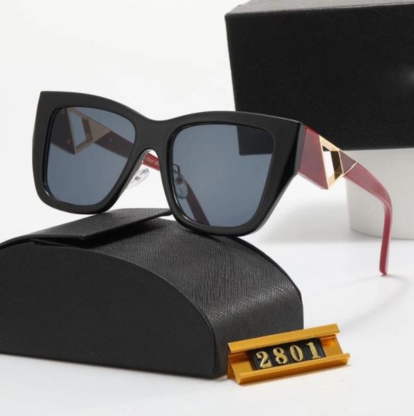 

fashion classic sunglasses ladies designers triangle sunglasses man radiation protection goggle prevent scratch discoloration adumbral, White;black