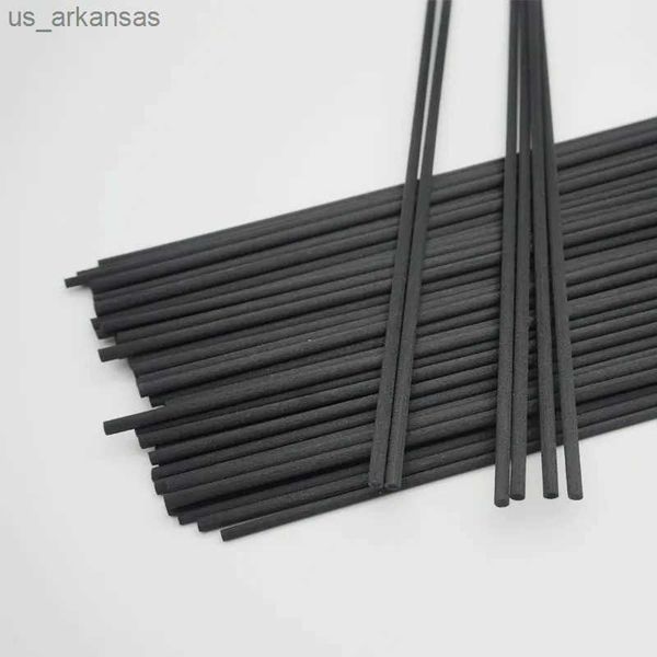 

l35cm x dia3/4/5mm premium black fiber rod absorb well volatile stabilization aromatherapy reed diffuser accessories l230523