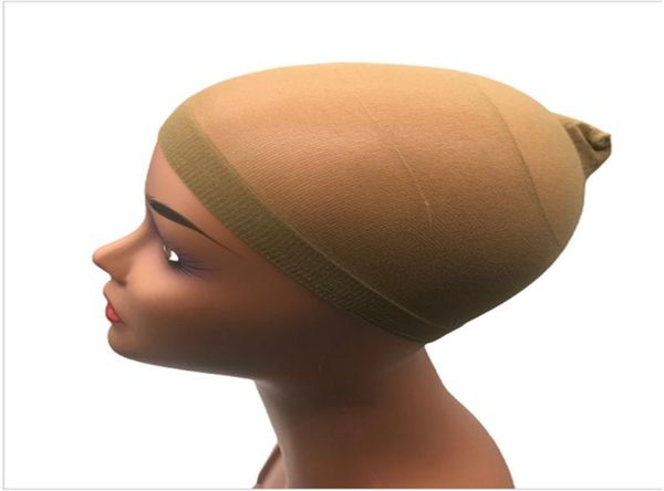 

wig caps double caps four colors optional european and american simple high elasticity fixed hair special wig accessories2207477, Black;brown
