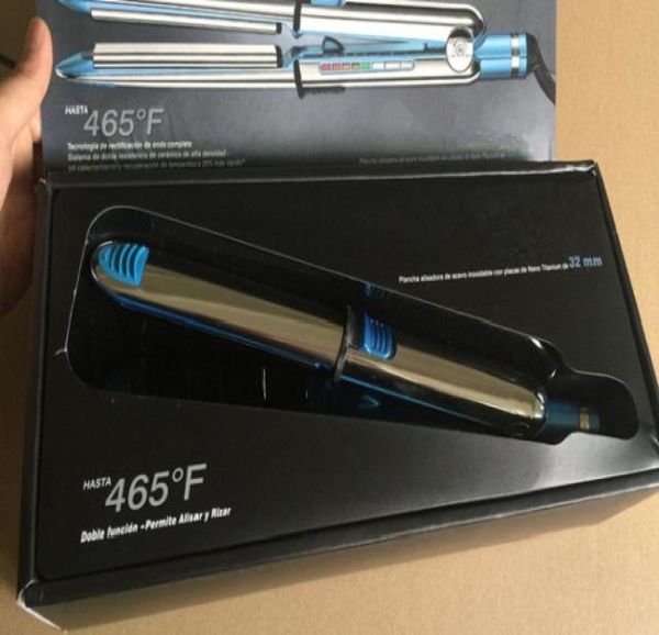 

2017 professional straightening irons 125 inch flat irons optima 3k straighteners brand new with retail box5230272, Black