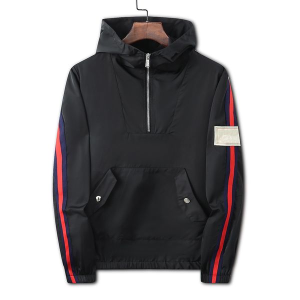 

fashion men's designer jacket coats luxury streetwear jacket winter autumn baseball sportswear letter womens black windbreaker outerwea, Black;brown