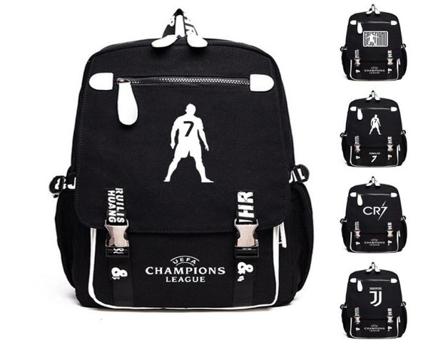 

ronaldo design backpack outdoor travel bag campus student schoolbag5781289