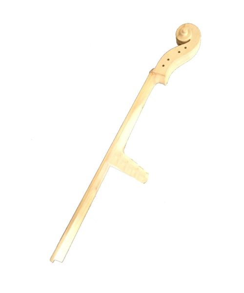 

naomi 34 acoustic cello project part 34 cello neck wfingerboard 4 peg holes scrolled head5143822