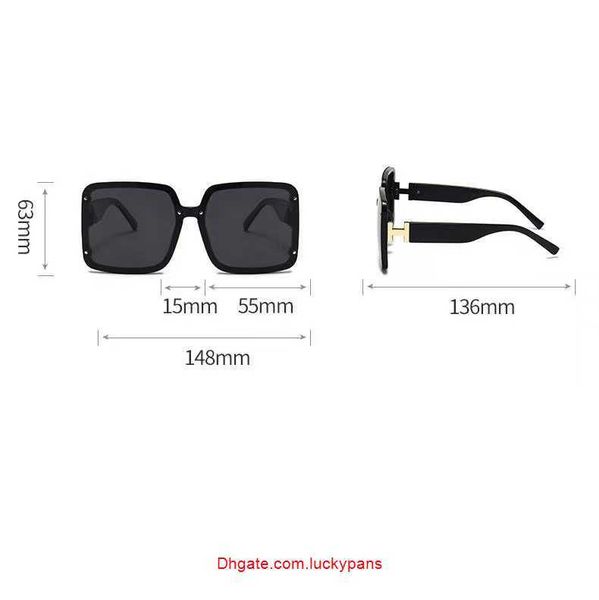 

h designer glasses sunglasses sunglasses women men oversize fashion womens sun glasses lens with box pm9b, White;black