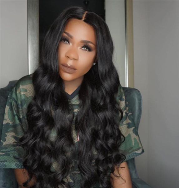 

full lace wigs for black women natural wave brazilian remy hair natural color 100 human hair preplucked 6927011, Black;brown