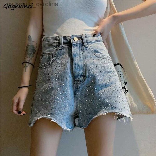 

shorts women streetwear s-5xl washed denim designer pockets all-match college korean fashion teens new arrival feminine straight l230522, White;black