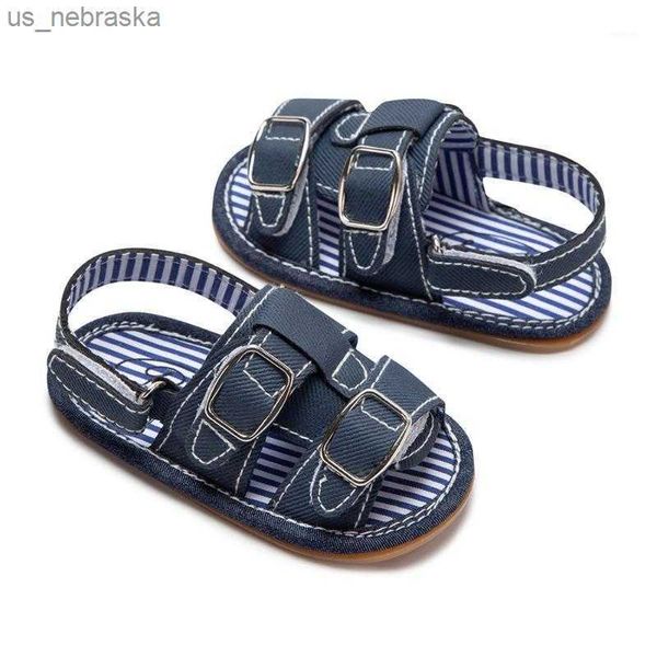 

sandals sandals summer baby boy s simple style solid color canvas oftsole slipper flat cotton shoes infant first walkers 018m l230518, Black;red