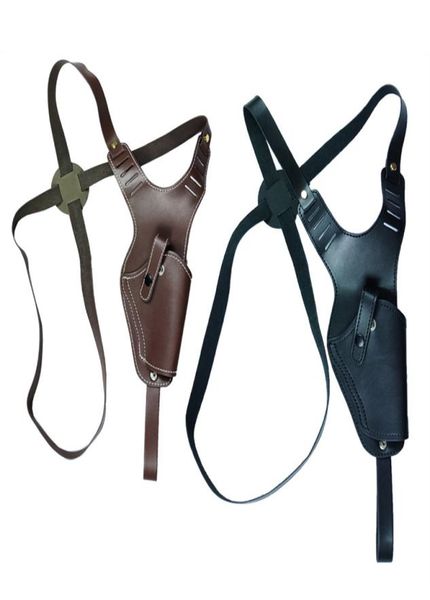 

universal armpit holster glcoks single shoulder shoulder strap hidden leather g18 92g g17 1911 p12940267