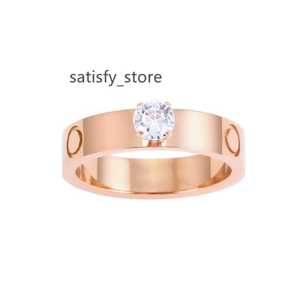 

designer titanium steel ring fashion jewelry man wedding promise rings for woman anniversary gift, Silver