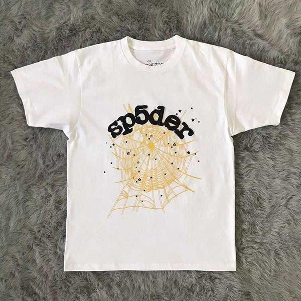 

men's t-shirts t-shirts foaming printing angel number t shirt men women spider web pattern t-shirt tees cloing, White;black