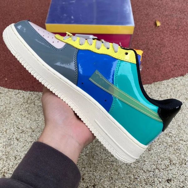 

the undefeated af 1 shoes green blue grey yellow designer outdoor sneakers sports shoes all size available with fast ship and original box