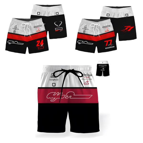 

new f1 racing pants men's team shorts summer breathable sweatpants beach pants