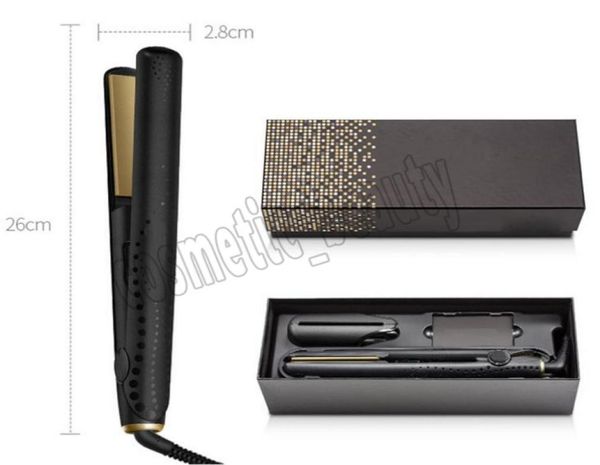 

in stock good quality hair straightener classic professional styler fast straighteners iron hair styling tool with retail box7051536, Black