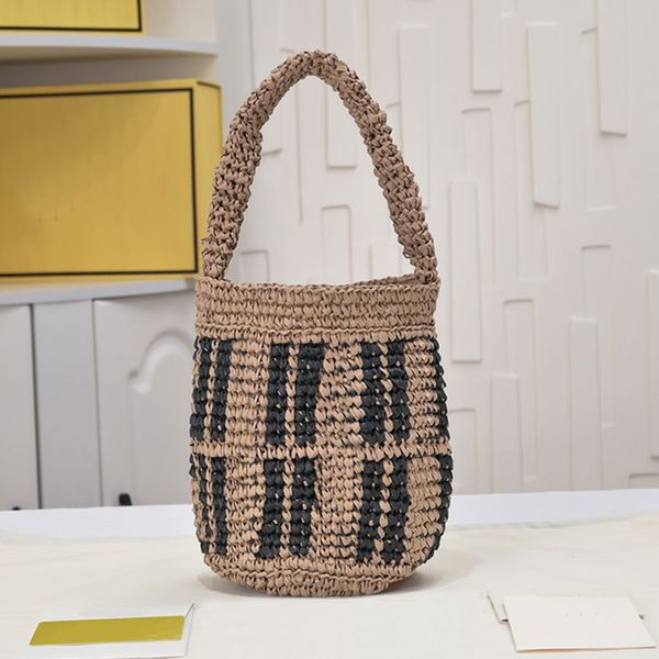 

summer beach bags straw bags tote bag woven casual women handbags designer bag hollow out shoulder bag medium summer shopping beach totes wo