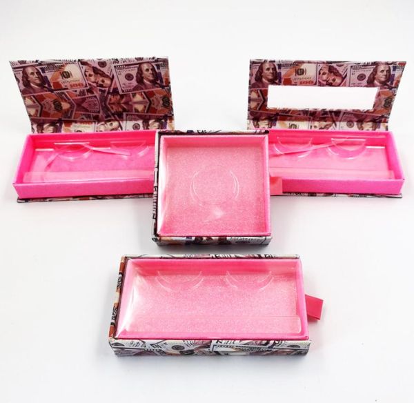 

crown lash box whole mink eyelash case elegant box with lash holders8801513