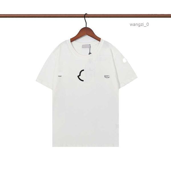 

mon designer t-shirts women graphic tees embroidered badge polo t shirt summer brand cotton 42ye s0zn, White;black