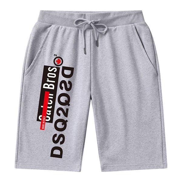 

fashion designer dsq2 men's shorts letter printed casual sports pants holiday beach shorts available in black and white s-3xl, White;black