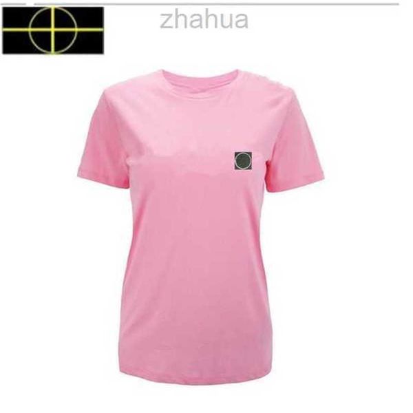 

summer men's t-shirts designer stone classic letter badge island t-shirt fashion women's shirts casual cotton cp xzsj, White;black