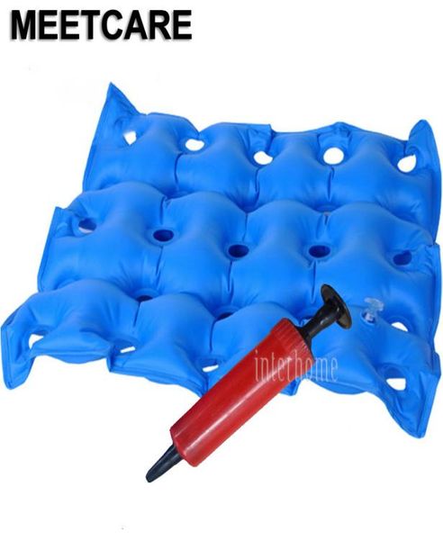 

pvc antidecubitus air cushion wheelchair bedsores prevention porous square wheelchair mat home office seat inflatable cushion5474670