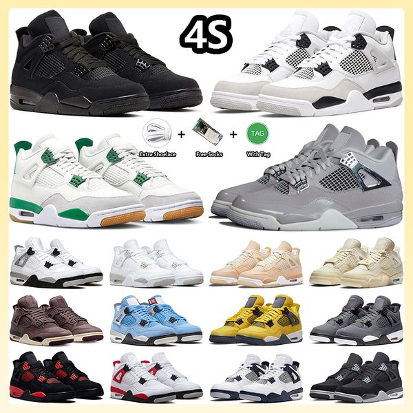 

jumpman 4 4s basketball shoes frozen moments pine green black cat military black canvas violet ore university blue white oreo sapphire sneak