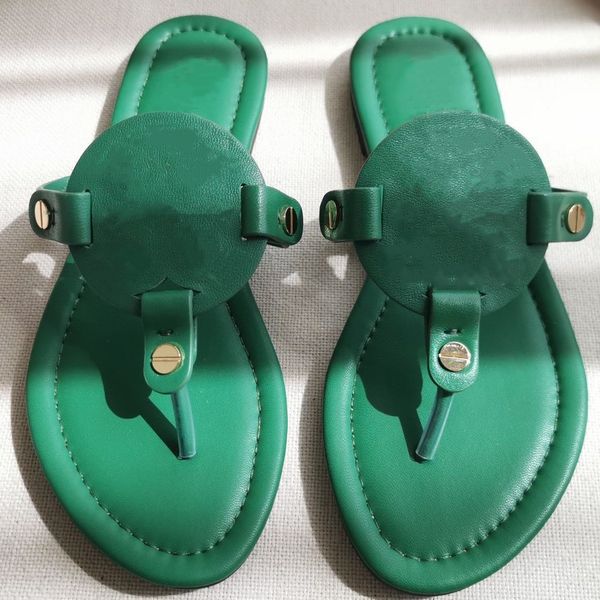 

summer beach slippers designer shoes bright women shoes beach flip flops flat heel lady slipper soft cow leather hollow sandals large size 3, Black