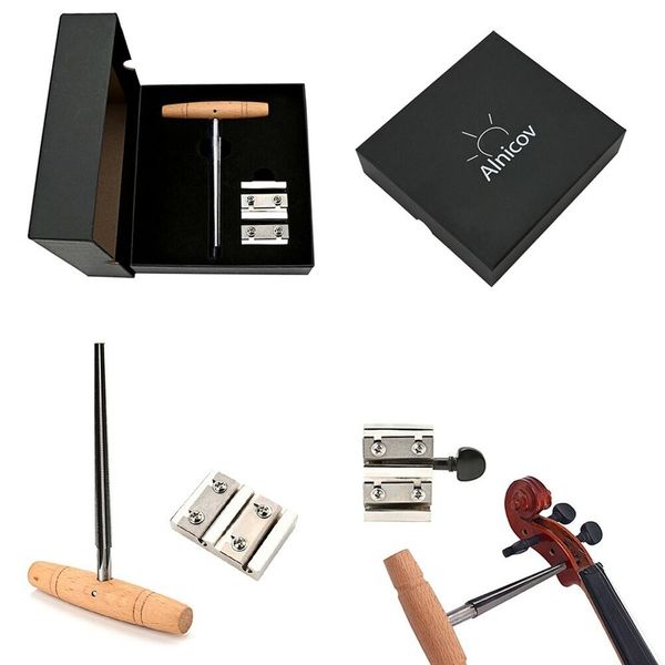 

violin nail reel razor and nail hole reamer, violin nail tools