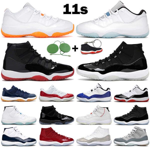 

men women basketball shoes 11s 11 high low jubilee 25th anniversary bright citrus legend blue cherry mens trainers sneakers