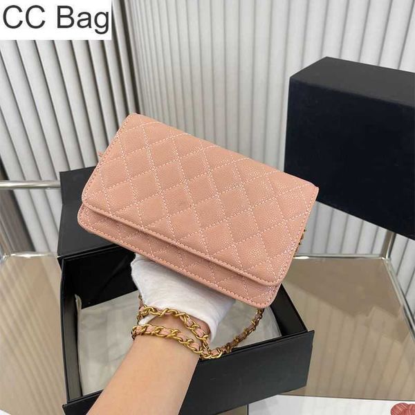 

cc bag 9a 2023 luxury card holder designer bags women handbags wallets purse shoulder bag genuine leather crossbody wallet sacoche shoulders, White