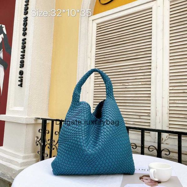 

aaaaabotteg uneta jodie mini teen intrecciato south solid knitted mother and child bag tote bag mesh red versatile handheld shoulder bag und